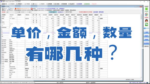 ERP免費(fèi)版 庫(kù)存、成本、銷(xiāo)售單價(jià)與金額核心概念解析