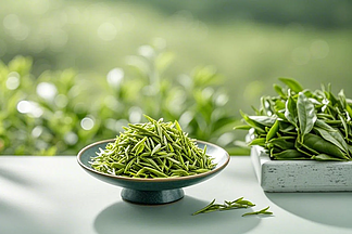 簡(jiǎn)約風(fēng)農(nóng)產(chǎn)品食品新鮮好茶葉詳情頁(yè)模板